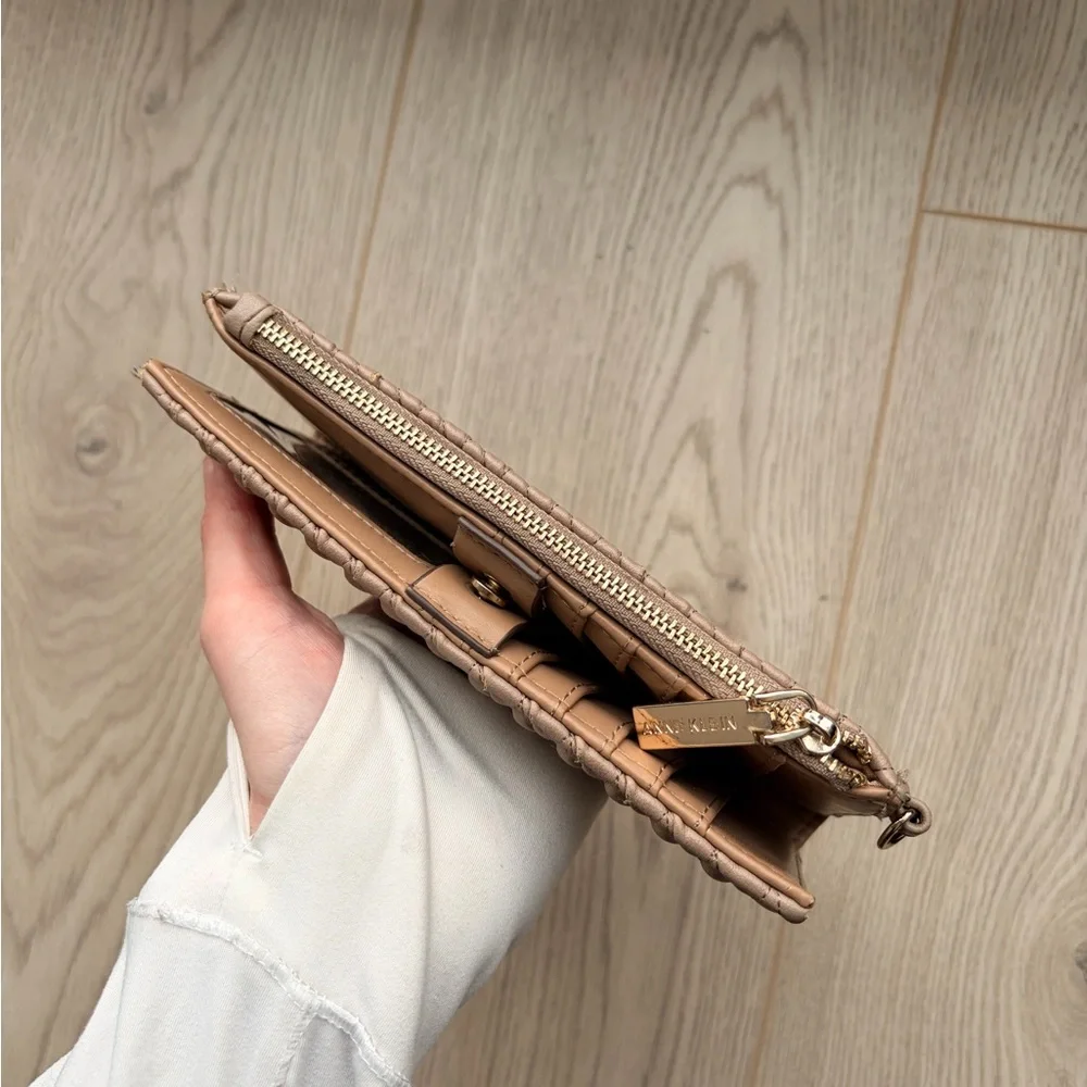 Anne Klein Quilted Bi Fold Wristlet Wallet - Picture 10 of 10